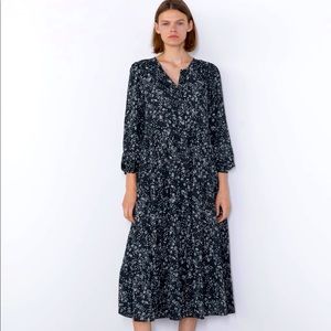 Zara Floral Print Dress